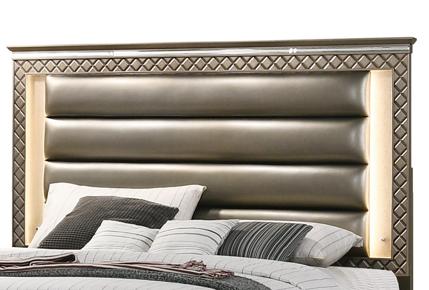 Coral Queen Storage Bed