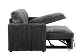 Arabella Media Sleeper – Dark Grey Sectional