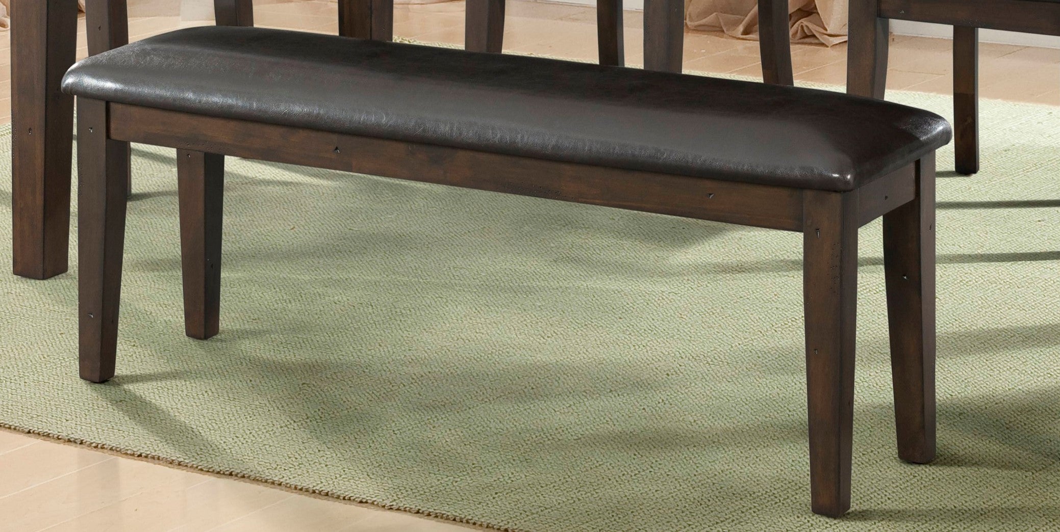 Copper Ridge- Dining Table, 4 Side Chairs and a Bench