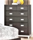 Mabel Chest- White/ Espresso